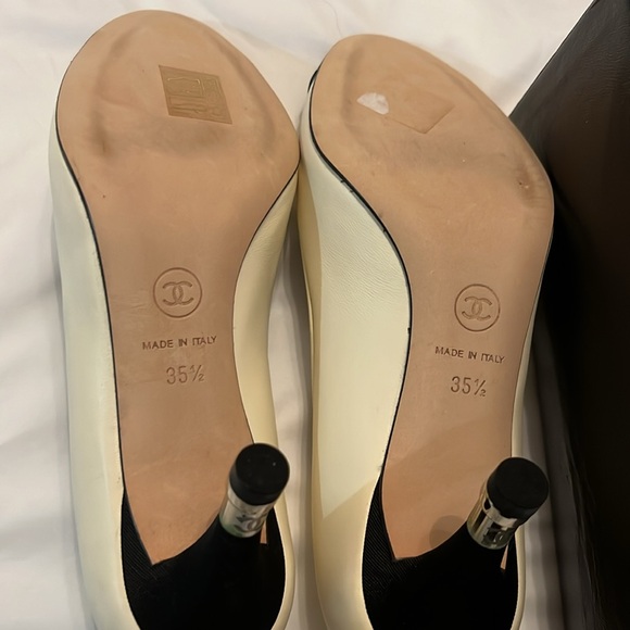 Chanel Colorblock Heels 5.5 - Picture 10 of 11